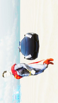 SuperHero Cop Car Stunt游戏截图4