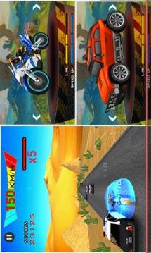 Moto & Car Racing 3D游戏截图2