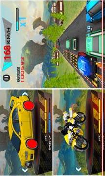Moto & Car Racing 3D游戏截图1