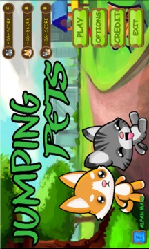 Jumping Pets : Cat & Dog游戏截图1