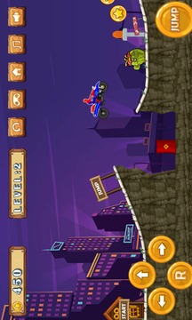 Ultimate MotorCycle Spider-Boy Hill Climb游戏截图1