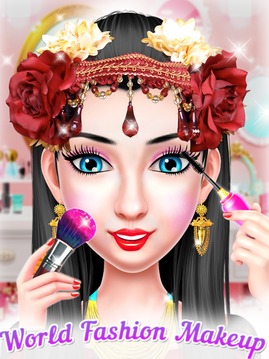 Indonesian Girl Fashion Salon - Royal Princess游戏截图3