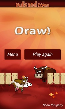 Bulls and Cows (Mastermind)游戏截图4