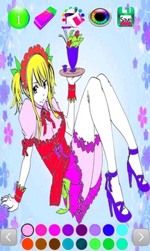 coloring prince and princess游戏截图1