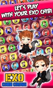 EXO Chibi Crush游戏截图4