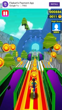 Train Surf : Fast Run 2018游戏截图2