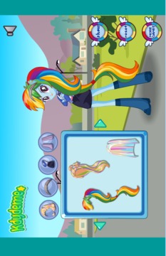 My Little Pony Makeup - Rainbow Runners游戏截图2