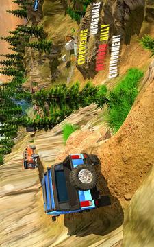 OffRoad Hilux Jeep Adventure Truck:Mountain Drive游戏截图4