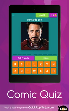 Comic Quiz MCU/DC游戏截图2