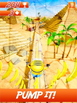 Super Minion Banana Adventure rush:subway surfing游戏截图4