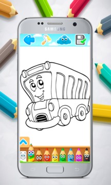 Cars Coloring Pages游戏截图5