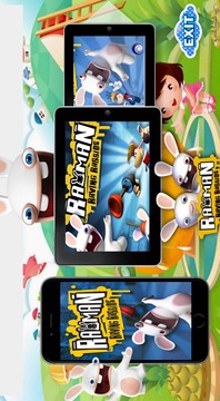 Raving rabbids game游戏截图2