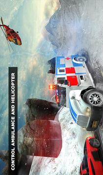 Offroad Ambulance Emergency Rescue Helicopter Game游戏截图1