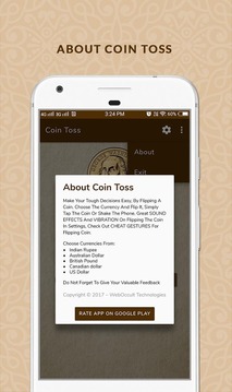 Coin Toss - Simple Coin Flip Simulator游戏截图5