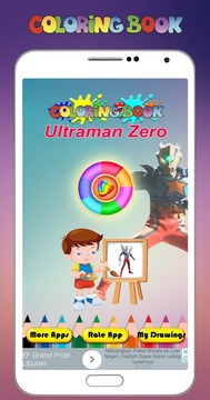 New Coloring Book of Ultra Zero游戏截图5