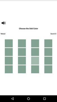 Spot the color: Find odd color | Eye Test游戏截图5