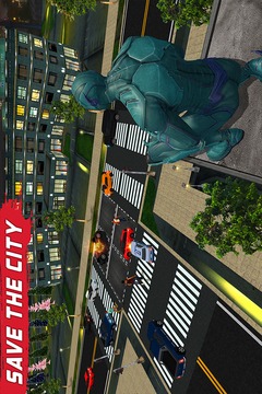 Flying Light Hero City Rescue Missions游戏截图2