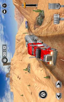 Oil Tanker Truck Transporter Simulator: Hill Cargo游戏截图2