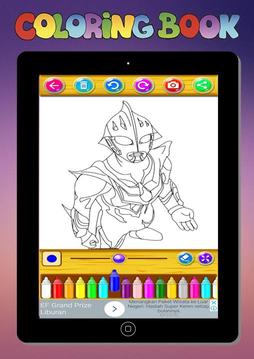 New Coloring Book of Ultra Zero游戏截图2