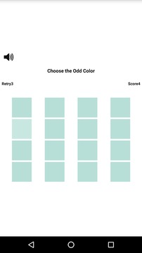 Spot the color: Find odd color | Eye Test游戏截图2