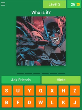 Guess Comic Super Heroes Quiz游戏截图2