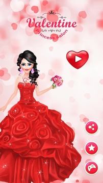 Valentine Princess Salon游戏截图4