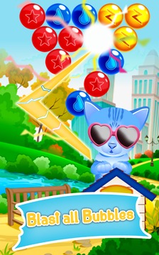 Tomcat - Cat Bubble Shooter游戏截图3