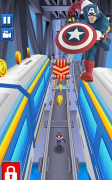 Avengers Run: Spiderman, Ironman Game游戏截图5