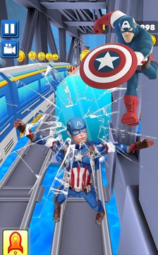 Avengers Run: Spiderman, Ironman Game游戏截图4