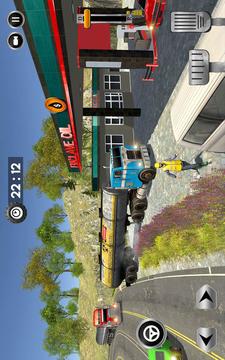 Oil Tanker Truck Transporter Simulator: Hill Cargo游戏截图5