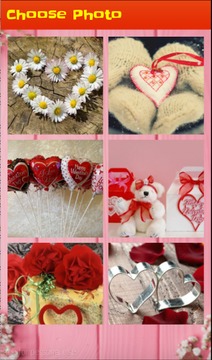 Valentine Romantic Picture Puzzle - Love Game游戏截图2