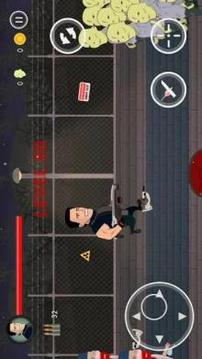 Guns and Blood: 2D Zombie Shooter游戏截图1