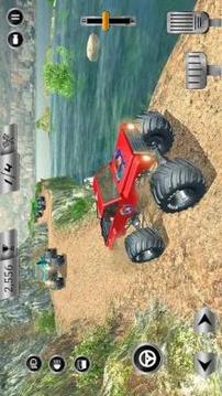 Offroad 3D Monster Truck Driving Adventure 2018游戏截图1