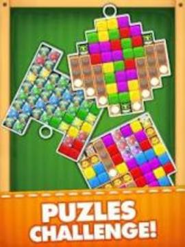 Candy Blast - Toon Box Crush Block Cubes Pop Toy游戏截图2