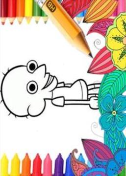 Clarence coloring game游戏截图3