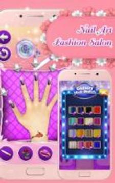 Nail Art Fashion Salon游戏截图3