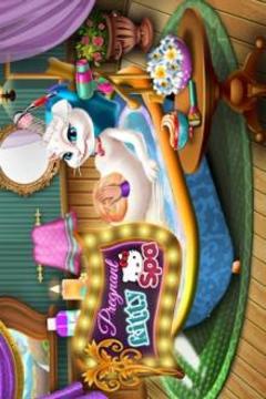 Pregnant Kitty Spa & Makeover Girl Game游戏截图1