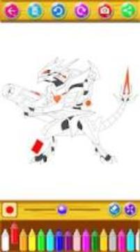 Coloring Zoid Robot游戏截图4