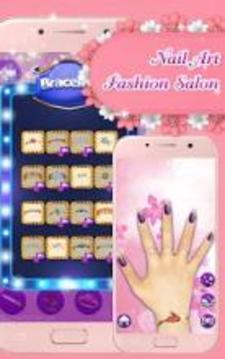 Nail Art Fashion Salon游戏截图1