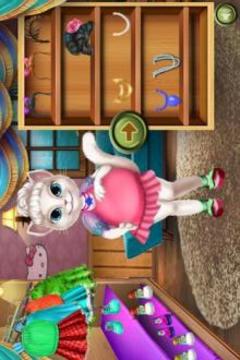 Pregnant Kitty Spa & Makeover Girl Game游戏截图2