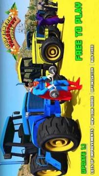 Superhero: Marvelous Zoo Carriage (farm simulator)游戏截图4