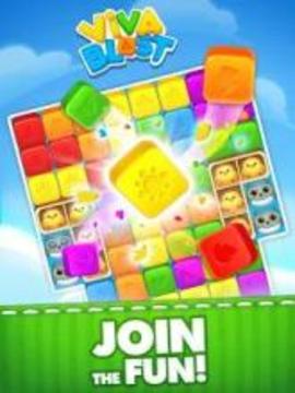 Candy Blast - Toon Box Crush Block Cubes Pop Toy游戏截图1