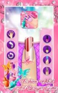 Fashion Nail Art Designs Game游戏截图3