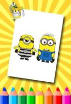 Minion Coloring Pages游戏截图2