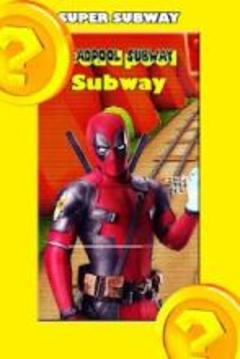 Subway Adventure Deadpool游戏截图4