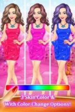 Dating Princess Fashion Doll Salon游戏截图1