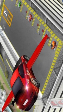 Flying Prado Parking - Flying Car Parking Games 3D游戏截图2