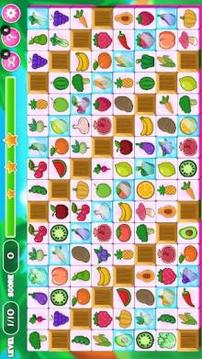 Onet Campuran (Fruit Animal Monster)游戏截图3