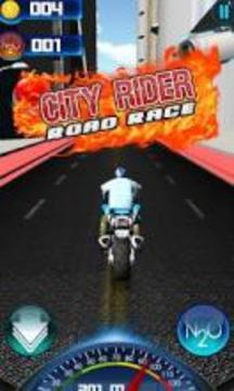 CITY RIDER - Road Race游戏截图4