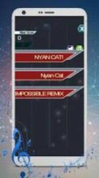 Nyan Cat Piano Tiles Game游戏截图3